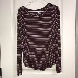AE Soft & Sexy Striped Long Sleeve size M